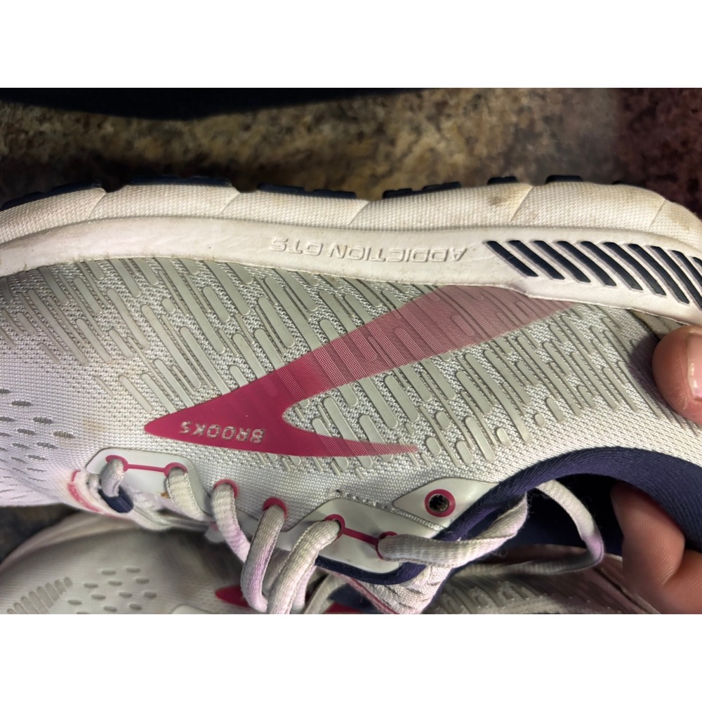 Brooks Addiction GTS 15 Womens Running Shoes Grey Pink 1203521B054 Size 9 B - Picture 8 of 16